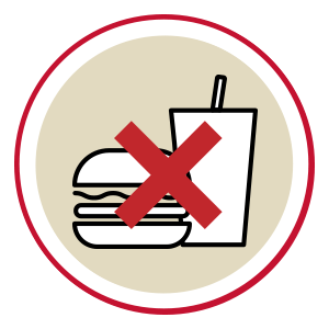 No Food Drink Icon